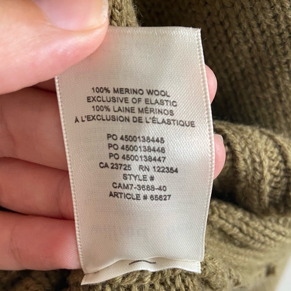 Aritzia Wilfred Free 100% merino wool Harper turtleneck sweater - Picture 7 of 8